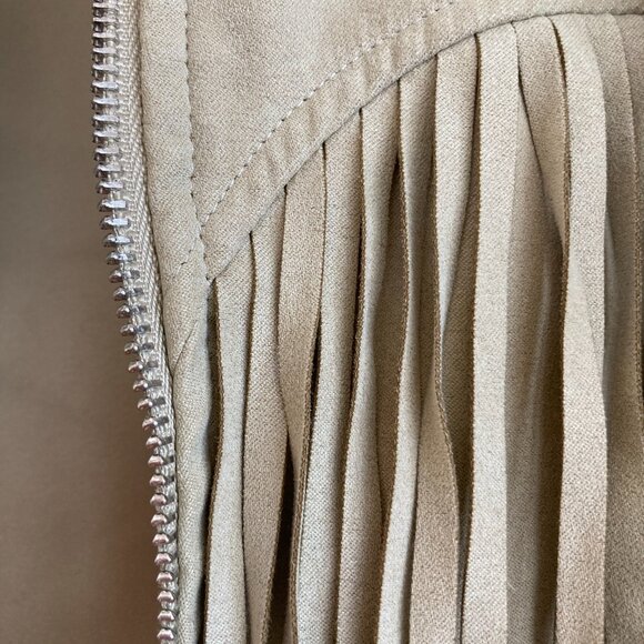 WeWoreWhat Fringe Faux Suede Jacket - Picture 6 of 6